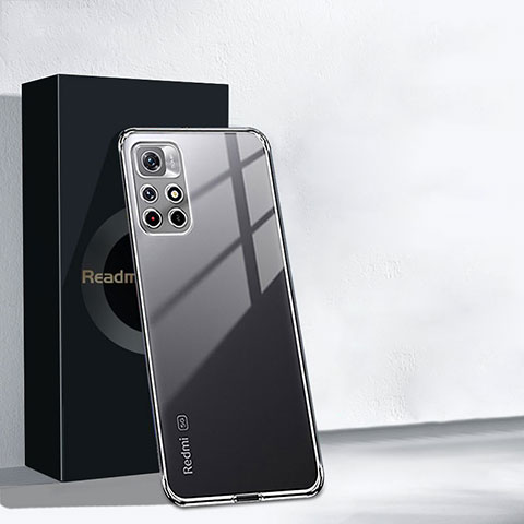 Funda Silicona Ultrafina Transparente T06 para Xiaomi Redmi Note 11T 5G Claro