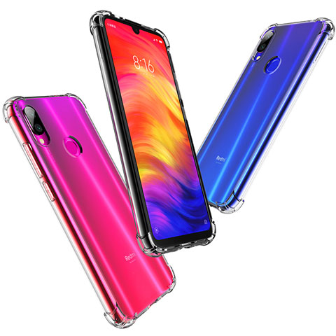 Funda Silicona Ultrafina Transparente T06 para Xiaomi Redmi Note 7 Claro