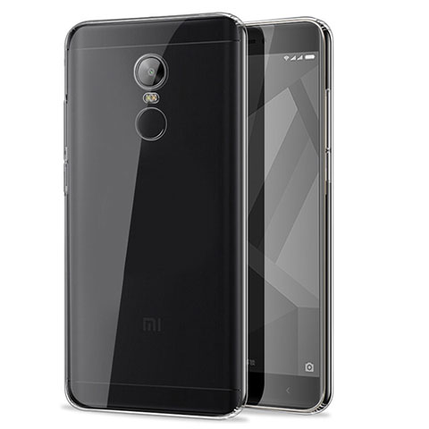 Funda Silicona Ultrafina Transparente T07 para Xiaomi Redmi Note 4 Claro