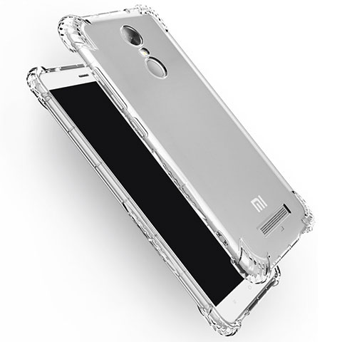 Funda Silicona Ultrafina Transparente T12 para Xiaomi Redmi Note 3 Claro