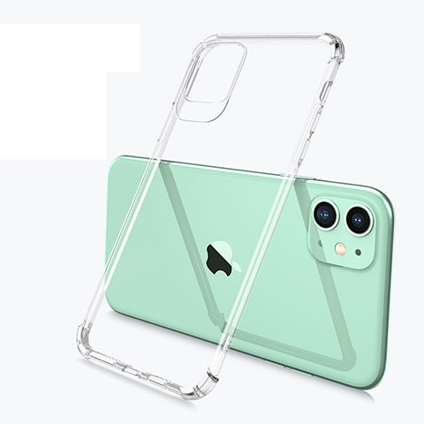 Funda Silicona Ultrafina Transparente U03 para Apple iPhone 11 Claro