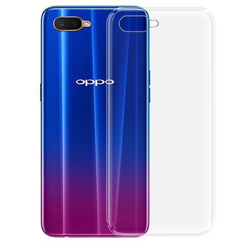 Funda Silicona Ultrafina Transparente Z03 para Oppo K1 Claro