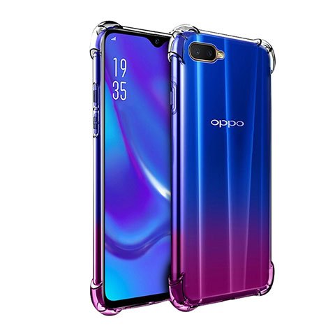 Funda Silicona Ultrafina Transparente Z05 para Oppo K1 Claro