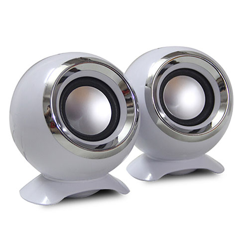 Mini Altavoz Portatil Altavoces Estereo Blanco