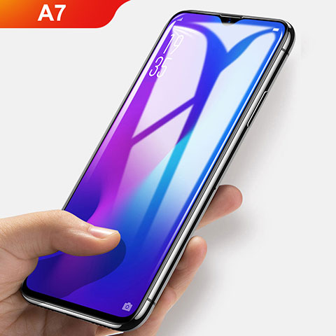 Protector de Pantalla Cristal Templado Anti luz azul B01 para Oppo A7 Claro