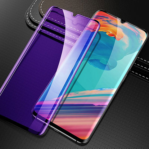 Protector de Pantalla Cristal Templado Integral Anti luz azul para OnePlus 7T Negro