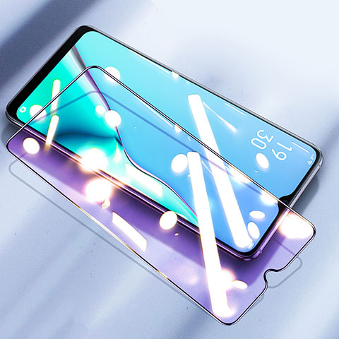 Protector de Pantalla Cristal Templado Integral Anti luz azul para Oppo A16 Negro