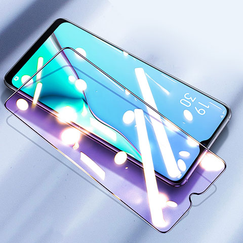 Protector de Pantalla Cristal Templado Integral Anti luz azul para Oppo A2m 5G Negro