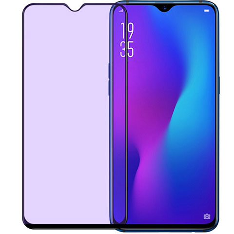 Protector de Pantalla Cristal Templado Integral Anti luz azul para Oppo A9 Negro