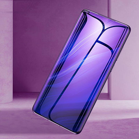 Protector de Pantalla Cristal Templado Integral Anti luz azul para Oppo Reno 10X Zoom Negro