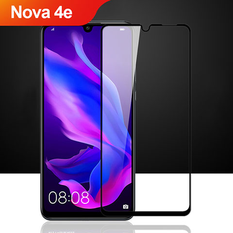 Protector de Pantalla Cristal Templado Integral F02 para Huawei Nova 4e Negro