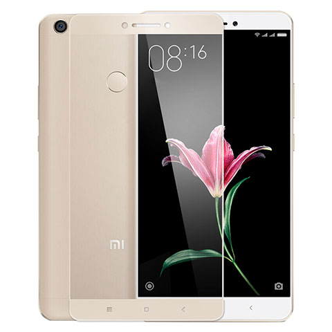 Protector de Pantalla Cristal Templado Integral F02 para Xiaomi Mi Max Oro