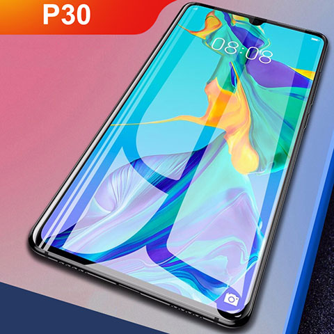 Protector de Pantalla Cristal Templado Integral F04 para Huawei P30 Negro