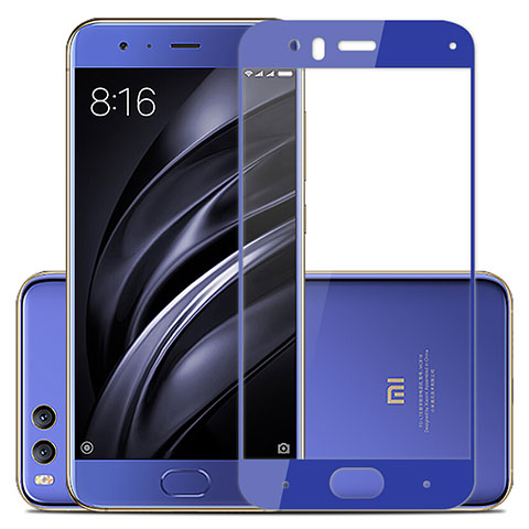 Protector de Pantalla Cristal Templado Integral F04 para Xiaomi Mi 6 Azul