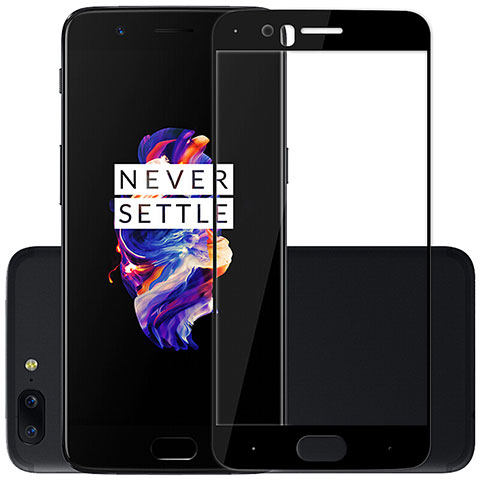 Protector de Pantalla Cristal Templado Integral F06 para OnePlus 5 Negro