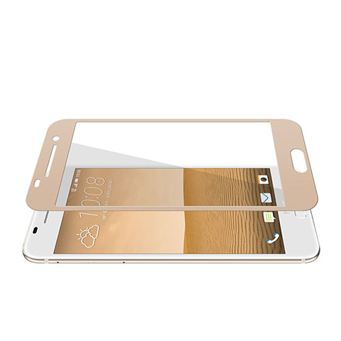 Protector de Pantalla Cristal Templado Integral para HTC One A9 Oro