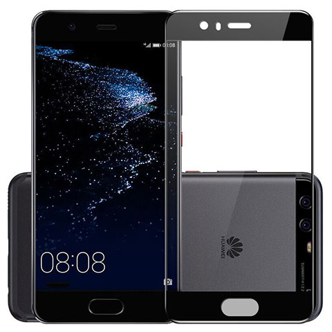 Protector de Pantalla Cristal Templado Integral para Huawei P10 Plus Negro