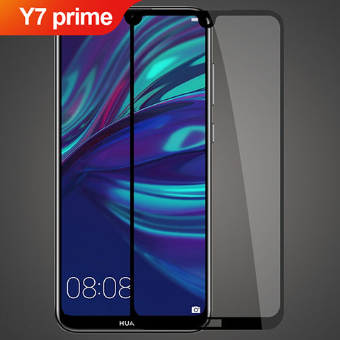 Protector de Pantalla Cristal Templado Integral para Huawei Y7 Prime (2019) Negro