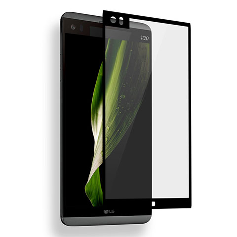 Protector de Pantalla Cristal Templado Integral para LG V20 Negro