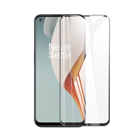 Protector de Pantalla Cristal Templado Integral para OnePlus Nord N100 Negro