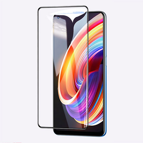 Protector de Pantalla Cristal Templado Integral para Realme X7 Pro 5G Negro