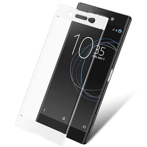 Protector de Pantalla Cristal Templado Integral para Sony Xperia XA1 Ultra Blanco