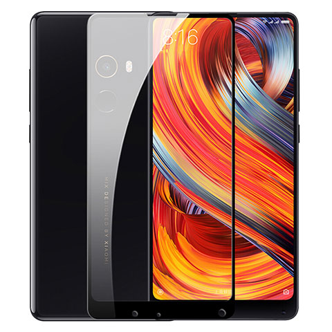 Protector de Pantalla Cristal Templado Integral para Xiaomi Mi Mix 2 Negro