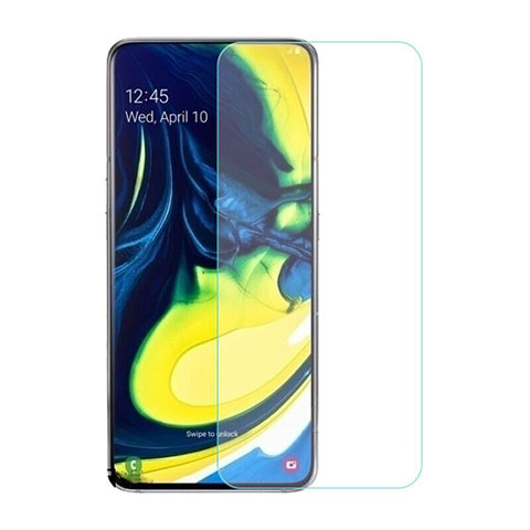 Protector de Pantalla Cristal Templado para Samsung Galaxy A80 Claro