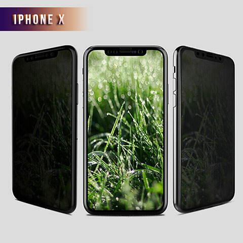 Protector de Pantalla Cristal Templado Privacy S01 para Apple iPhone Xs Max Claro