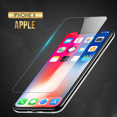 Protector de Pantalla Cristal Templado T08 para Apple iPhone Xs Claro