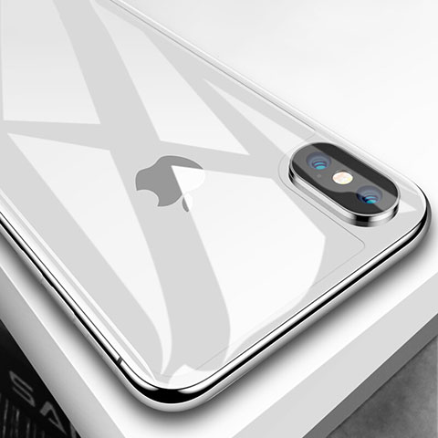 Protector de Pantalla Cristal Templado Trasera B04 para Apple iPhone Xs Max Claro