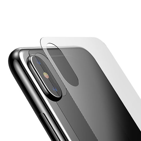 Protector de Pantalla Cristal Templado Trasera para Apple iPhone X Claro