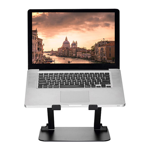 Soporte Ordenador Portatil Universal S08 para Apple MacBook 12 pulgadas Negro