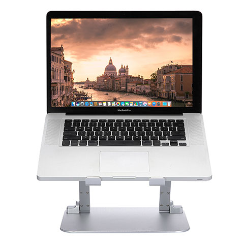 Soporte Ordenador Portatil Universal S08 para Apple MacBook Pro 13 pulgadas (2020) Plata