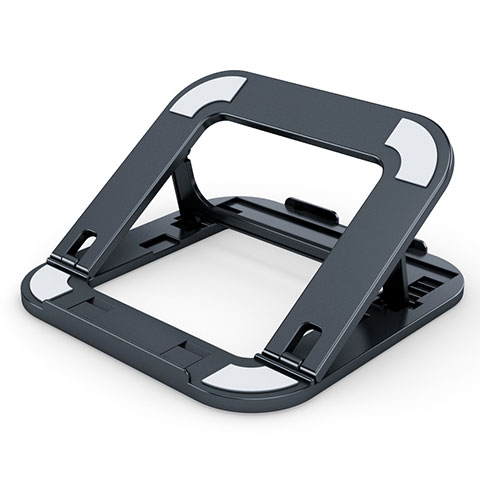 Soporte Ordenador Portatil Universal T02 para Apple MacBook 12 pulgadas Negro