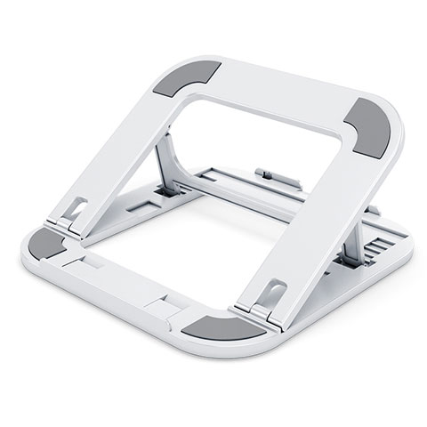 Soporte Ordenador Portatil Universal T02 para Samsung Galaxy Book Flex 13.3 NP930QCG Blanco