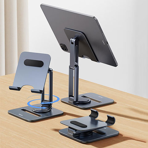 Soporte Universal Sostenedor De Tableta Tablets Flexible D07 para Apple iPad 10.2 (2019) Negro