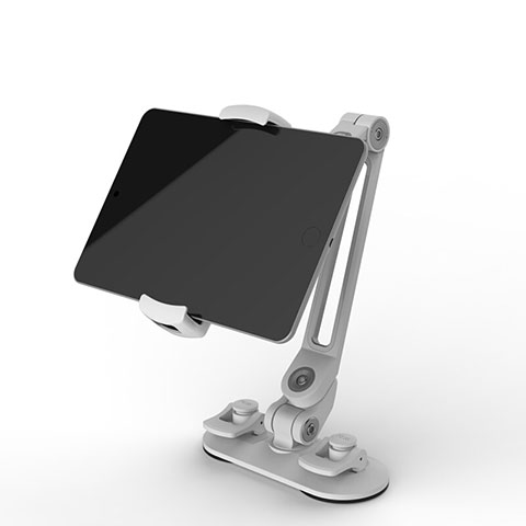 Soporte Universal Sostenedor De Tableta Tablets Flexible H02 para Huawei MatePad Pro 5G 10.8 Blanco