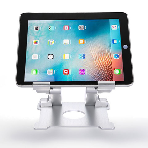 Soporte Universal Sostenedor De Tableta Tablets Flexible H09 para Apple iPad 10.2 (2021) Blanco