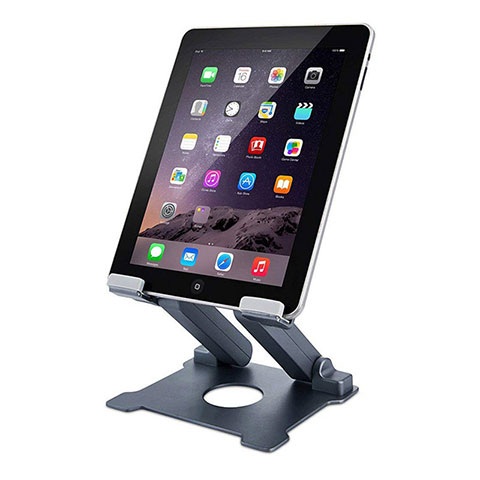 Soporte Universal Sostenedor De Tableta Tablets Flexible K18 para Apple iPad Mini 4 Gris Oscuro
