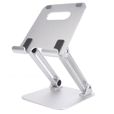 Soporte Universal Sostenedor De Tableta Tablets Flexible K20 para Apple iPad 10.2 (2019) Plata