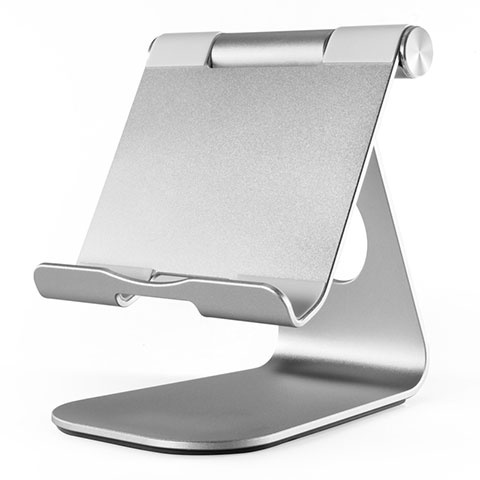 Soporte Universal Sostenedor De Tableta Tablets Flexible K23 para Apple iPad 10.2 (2019) Plata