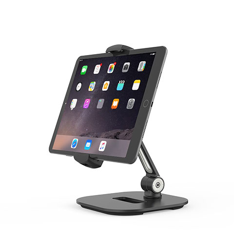 Soporte Universal Sostenedor De Tableta Tablets Flexible T02 para Apple iPad Pro 12.9 (2021) Negro