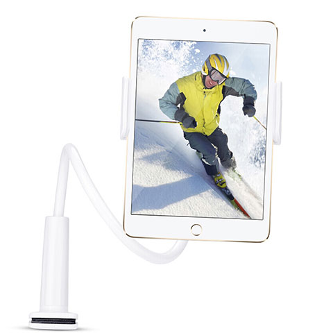 Soporte Universal Sostenedor De Tableta Tablets Flexible T38 para Apple iPad 4 Blanco