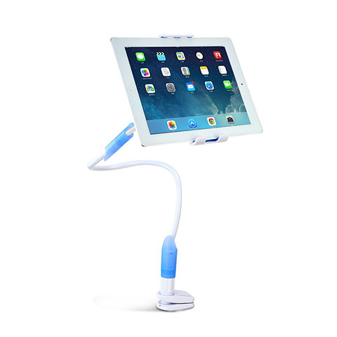 Soporte Universal Sostenedor De Tableta Tablets Flexible T41 para Apple iPad Pro 12.9 (2018) Azul Cielo