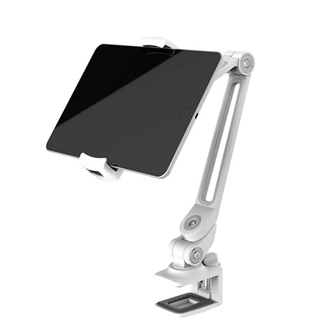 Soporte Universal Sostenedor De Tableta Tablets Flexible T43 para Samsung Galaxy Tab S6 10.5 SM-T860 Plata