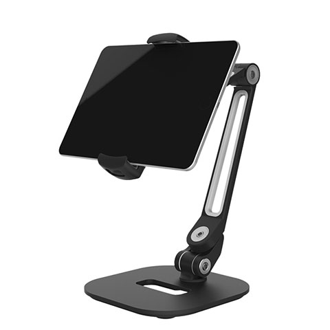Soporte Universal Sostenedor De Tableta Tablets Flexible T44 para Apple iPad Pro 12.9 (2021) Negro