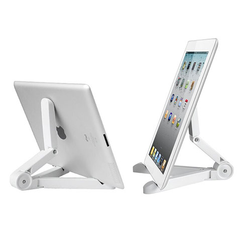 Soporte Universal Sostenedor De Tableta Tablets T23 para Apple iPad Air 4 10.9 (2020) Blanco