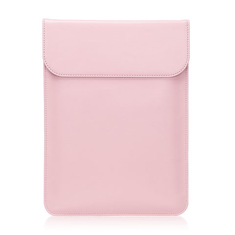 Suave Cuero Bolsillo Funda L03 para Huawei Matebook D14 (2020) Rosa