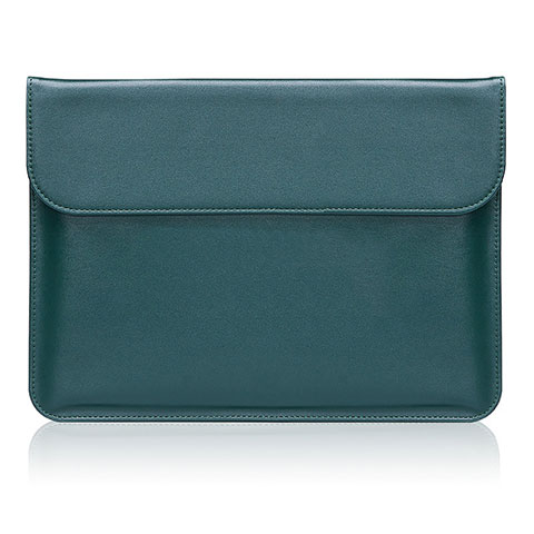 Suave Cuero Bolsillo Funda L04 para Huawei Matebook D14 (2020) Verde